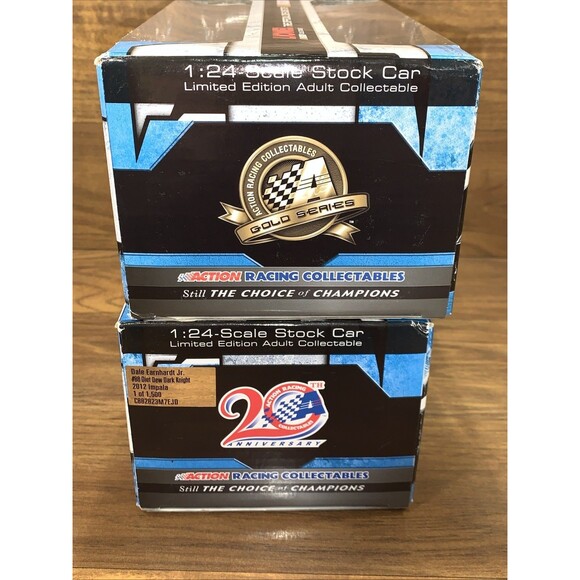 Dale Jr 2012 Impala #88 Diet Dew Dark Knight Nascar 1/24 Black & Silver Diecast - Picture 8 of 11